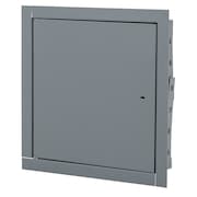 ELMDOR Fire Rated Ceiling Access Door, 18x18, Prime Coat W/ Dual Purpose Lock FRC18X18PC-DUL